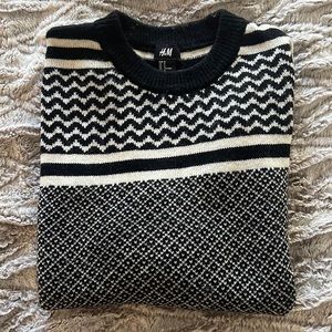 H&M Men’s Novelty Crewneck Sweater